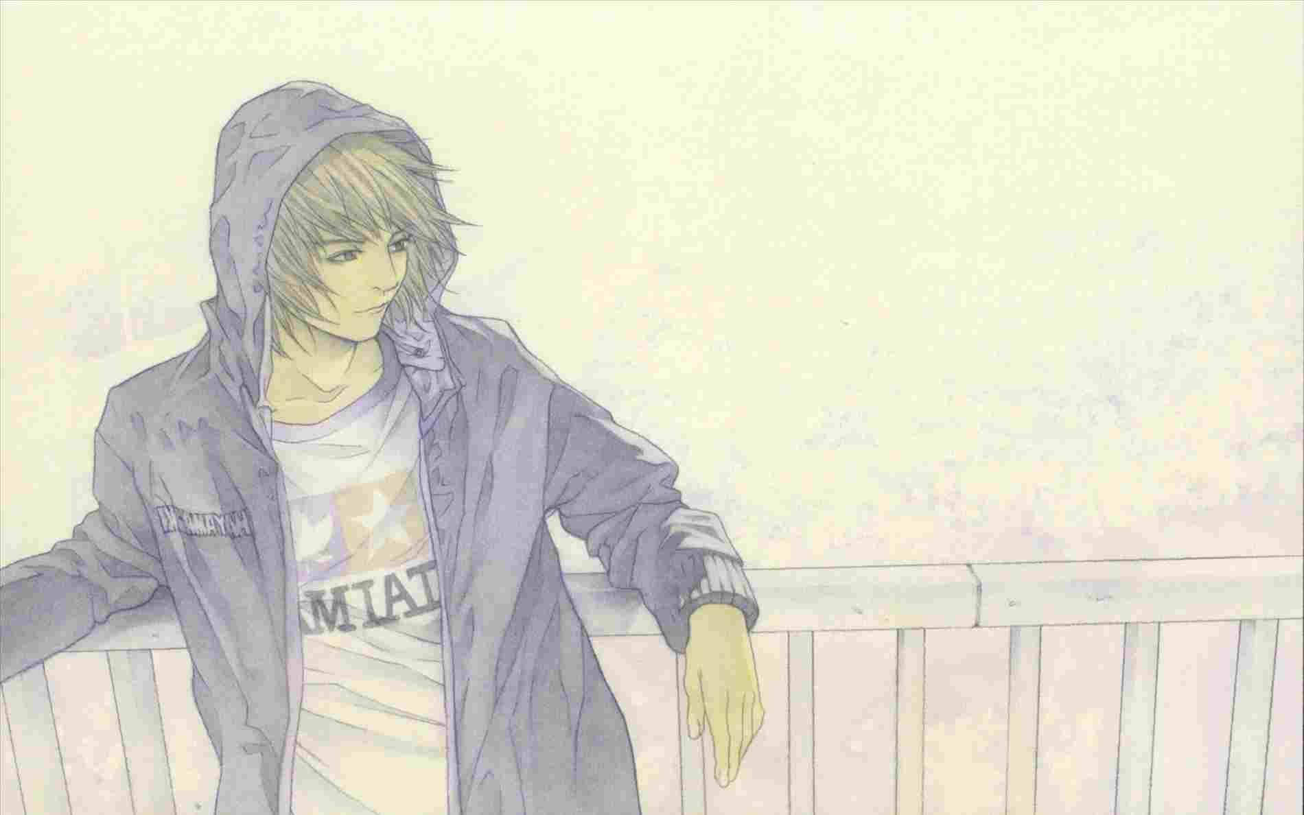 Dibujo genial de chico anime Fondos de pantalla