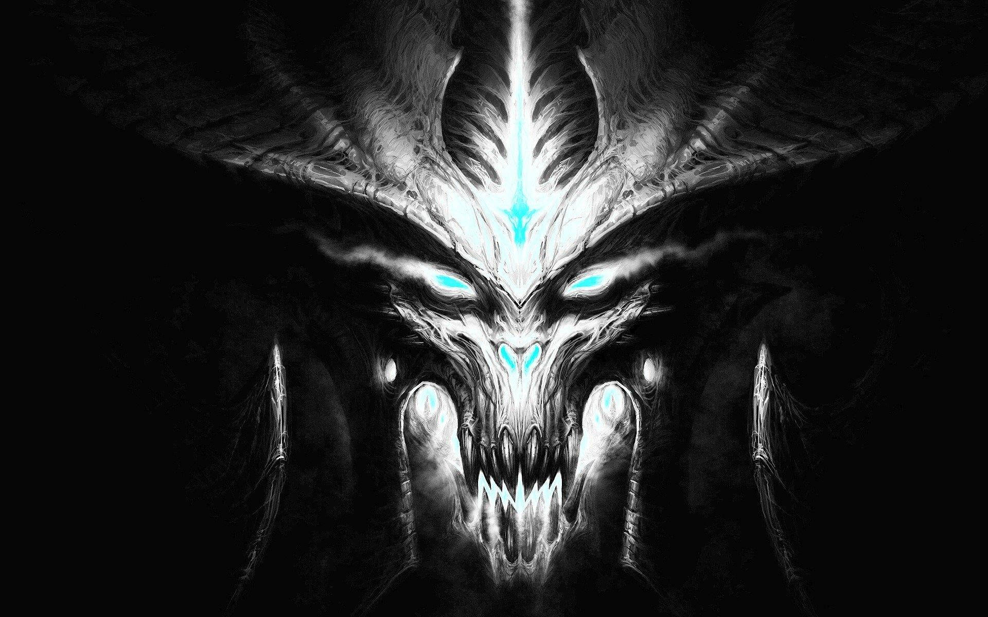 Dibujo genial de Diablo Fondos de pantalla
