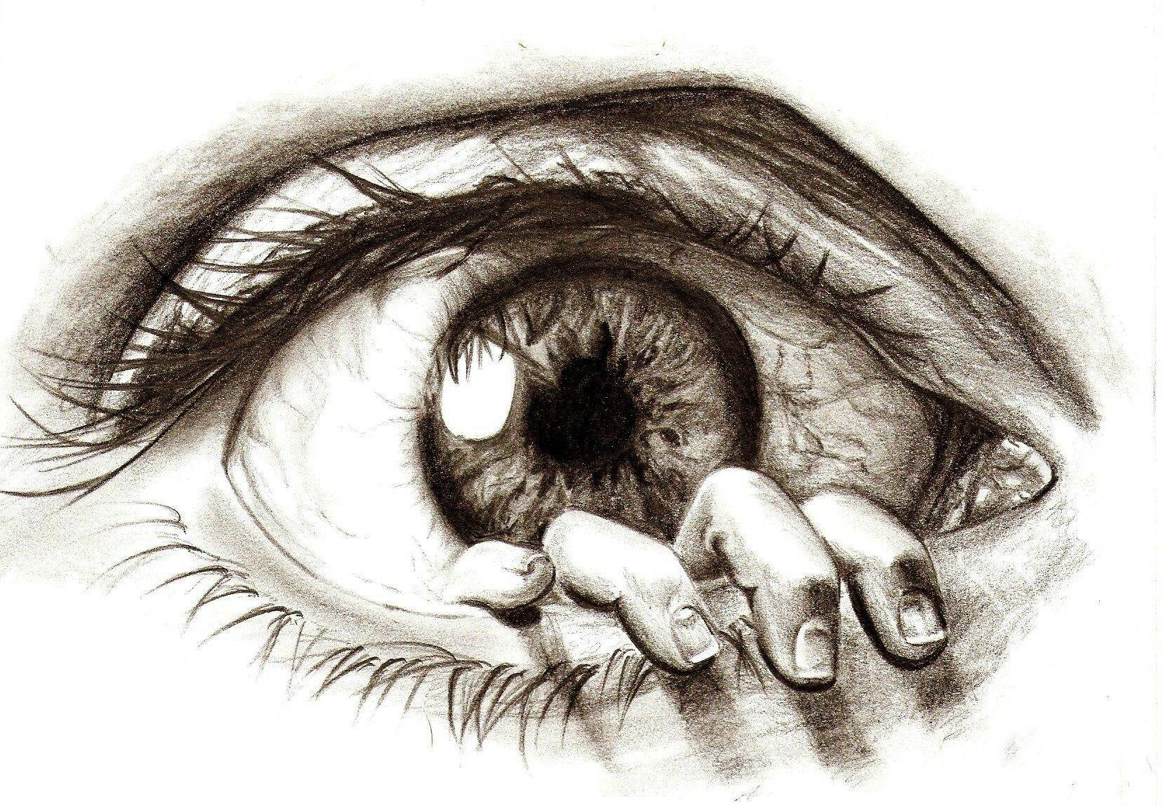 Dibujo Genial del Ojo Fondos de pantalla