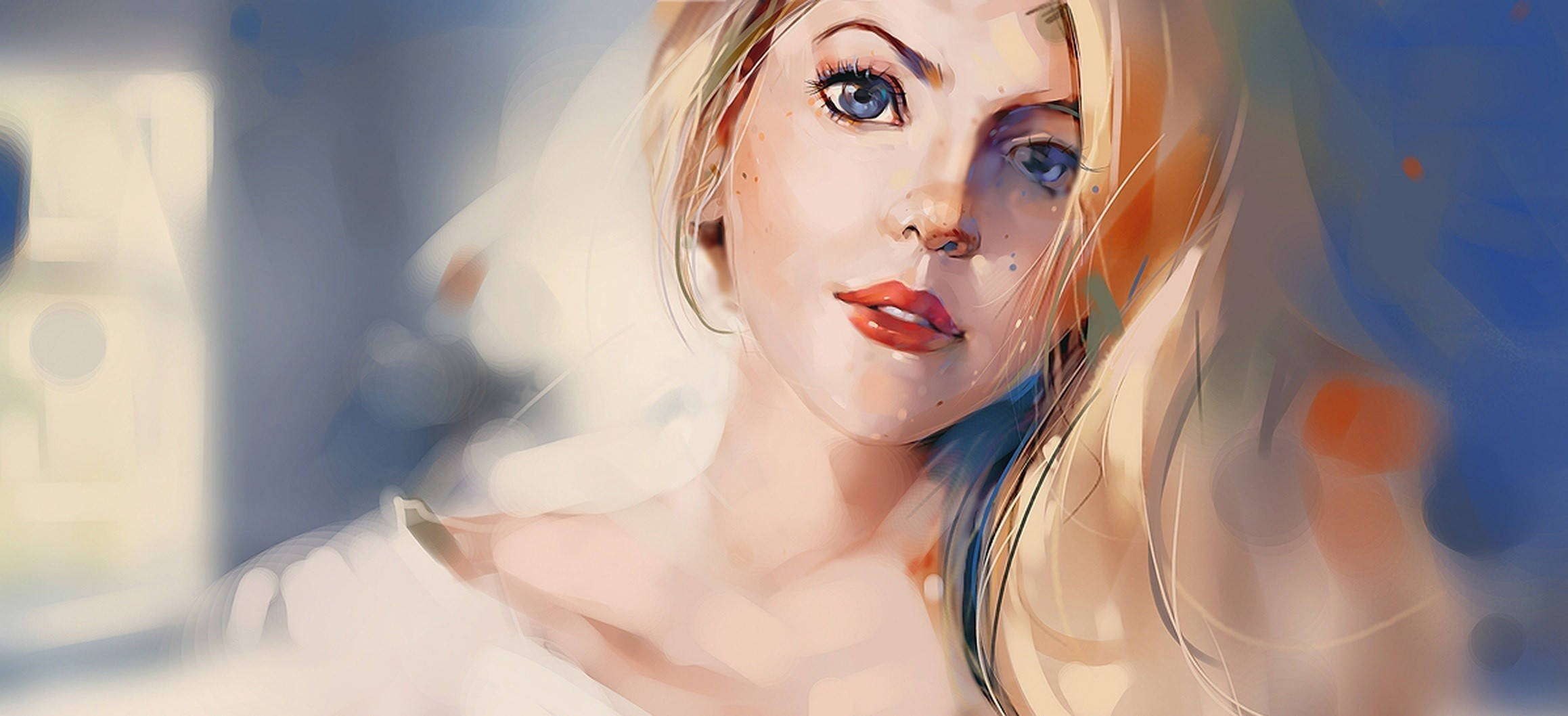 Dibujo Genial de una Mujer Hermosa Fondos de pantalla