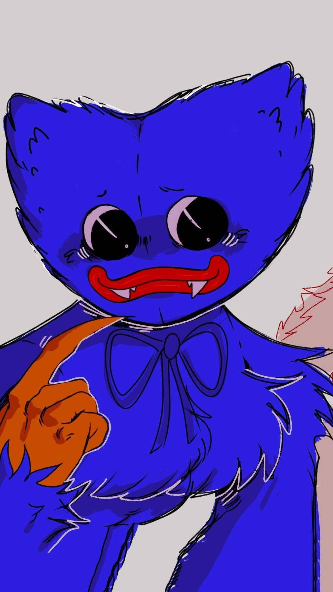 Dibujo Tierno de Huggy Wuggy de Poppy Playtime Fondos de pantalla