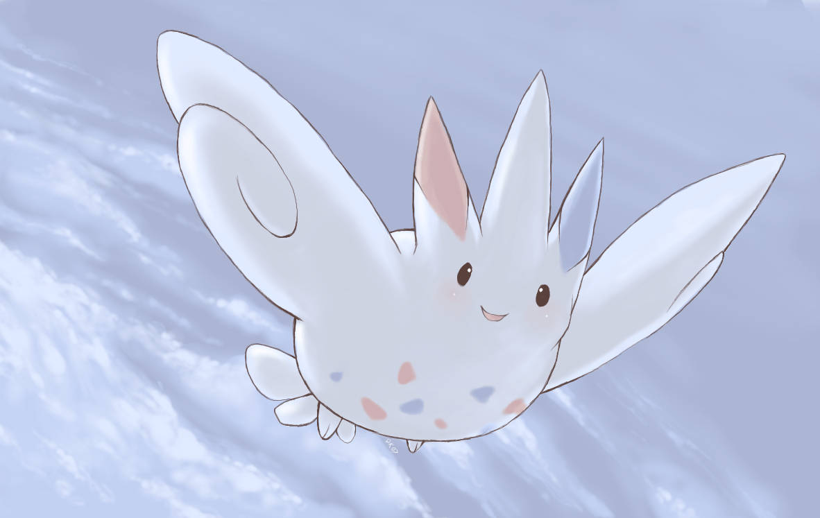 Dibujo tierno de Togekiss Fondos de pantalla