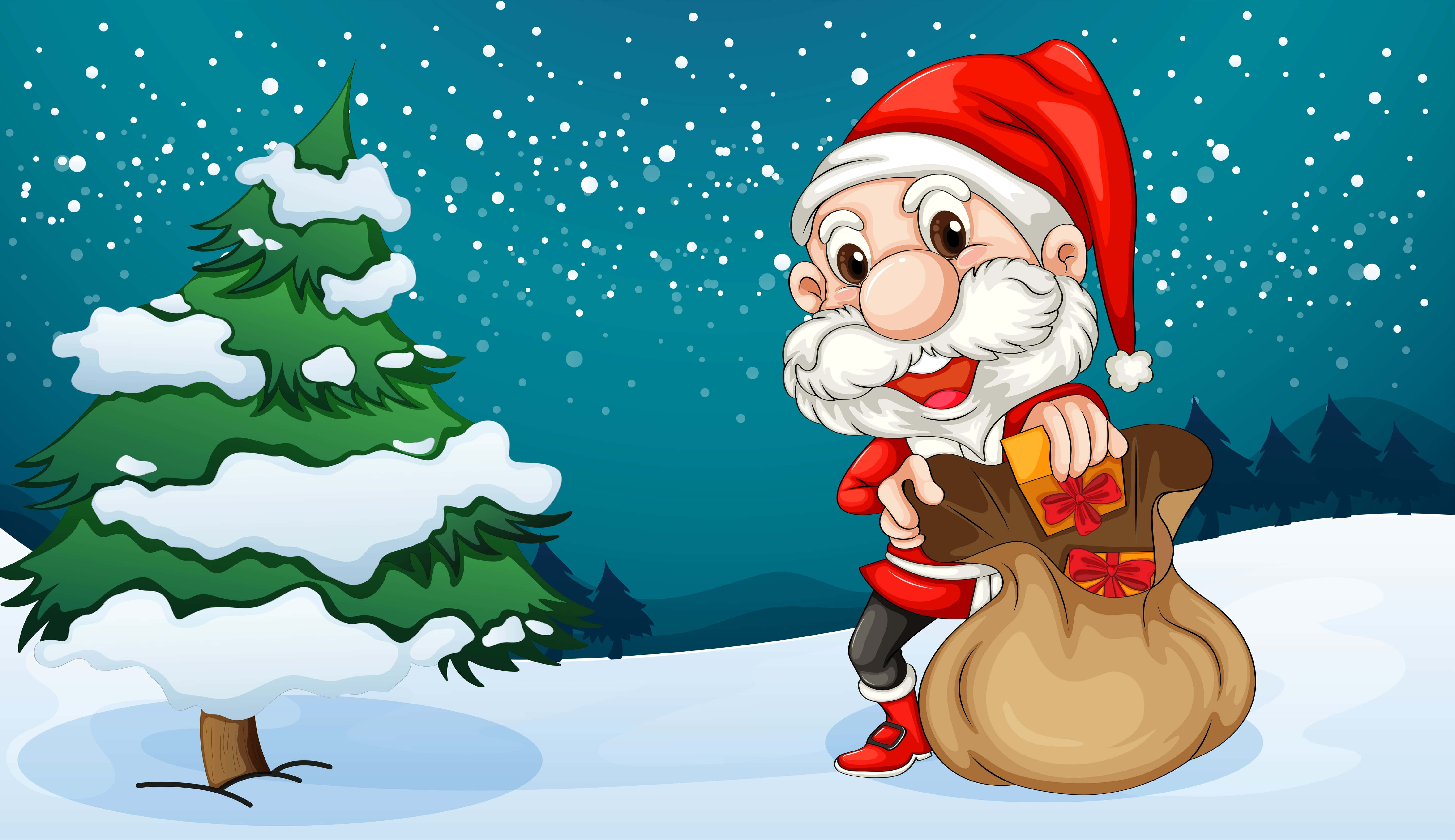 ¡Difunde la alegría navideña esta Navidad con esta linda estética! Fondos de pantalla