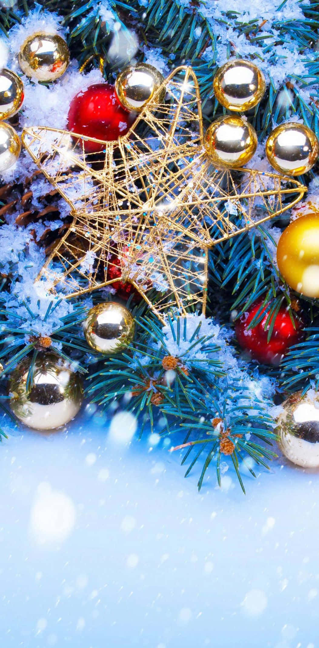 "¡Difunde la alegría y felicidad de la Navidad con tu teléfono!" Fondos de pantalla