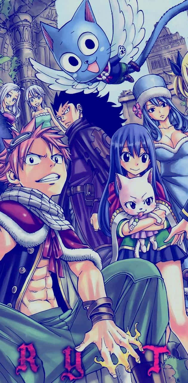 Difusión de Color Estética de Fairy Tail Fondos de pantalla
