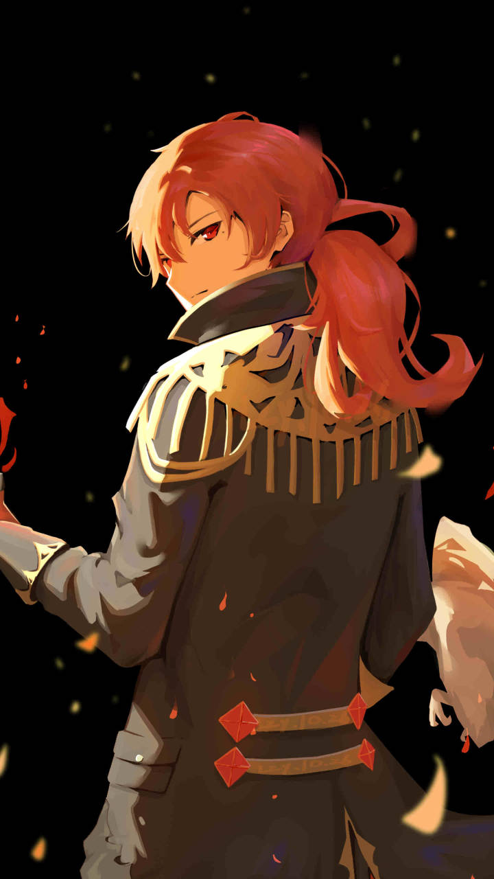 Diluc Ojos Rojos Genshin Impact Phone Fondos de pantalla
