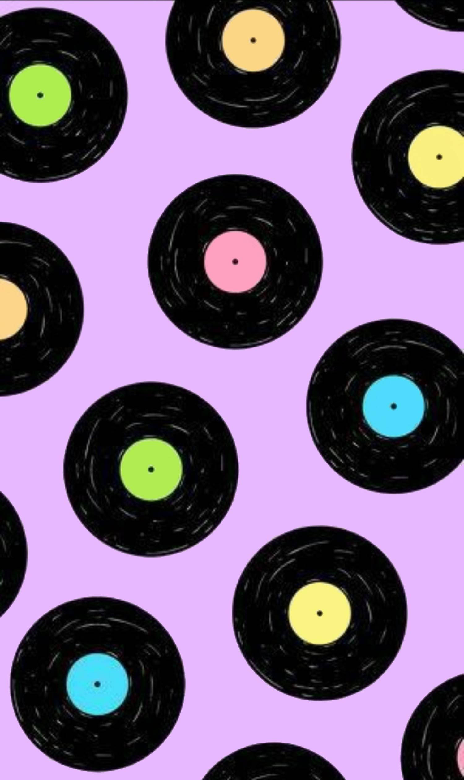 Discos de vinilo con estética indie Fondos de pantalla