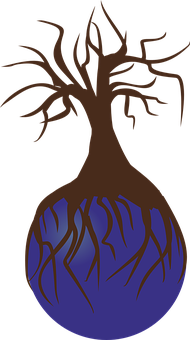 Diseño Abstracto de Raíces de Árbol Fondos de pantalla