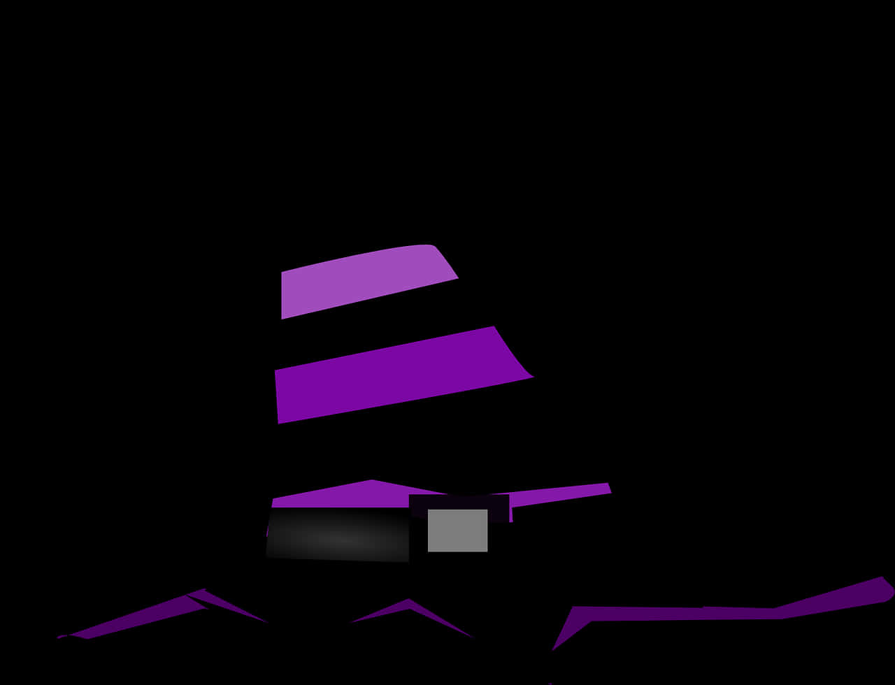 Diseño abstracto de sombrero de bruja Fondos de pantalla