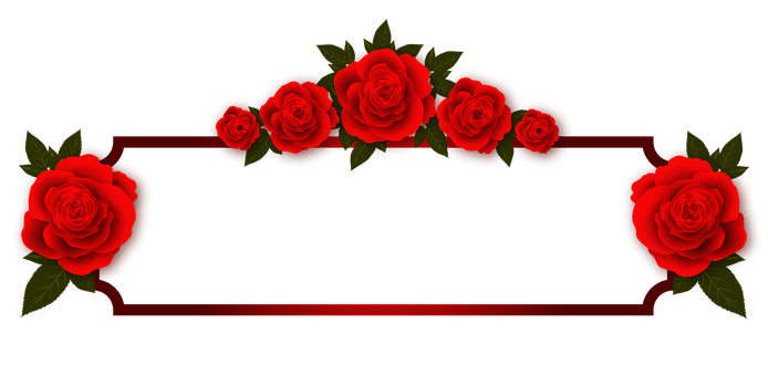 Diseño de Bandera con Rosa Roja Fondos de pantalla