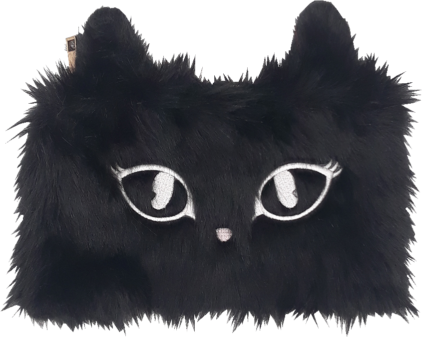 Diseño de bolso de gato negro Fondos de pantalla