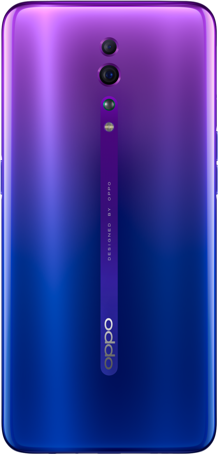 Diseño de Cámara Trasera con Degradado Púrpura de Smartphone Oppo Fondos de pantalla