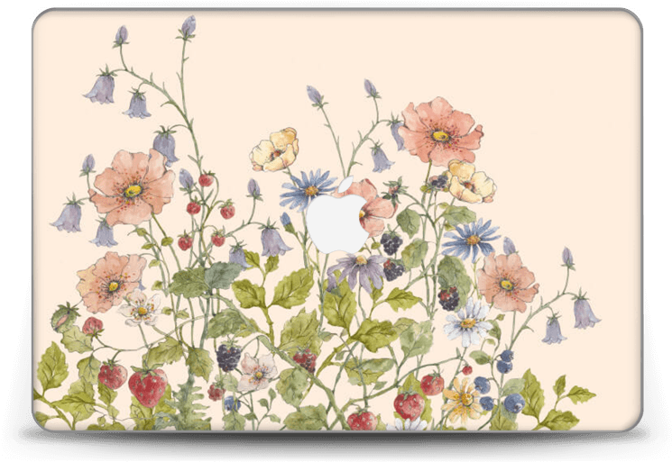 Diseño de Funda para MacBook Floral Fondos de pantalla