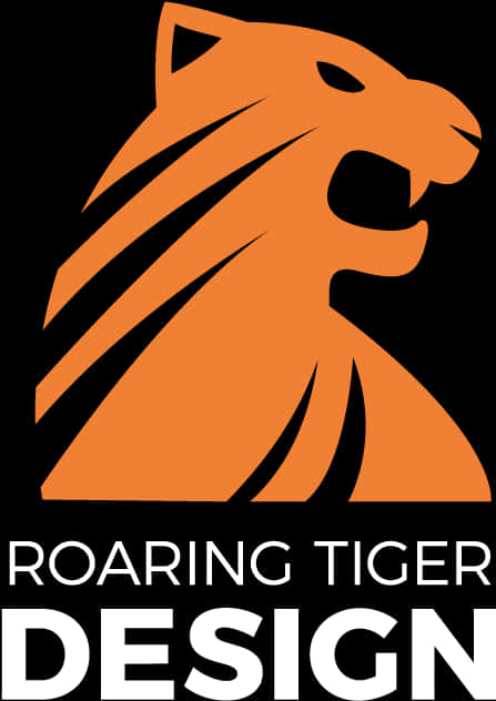 Diseño de Logotipo de Tigre Rugiente Fondos de pantalla