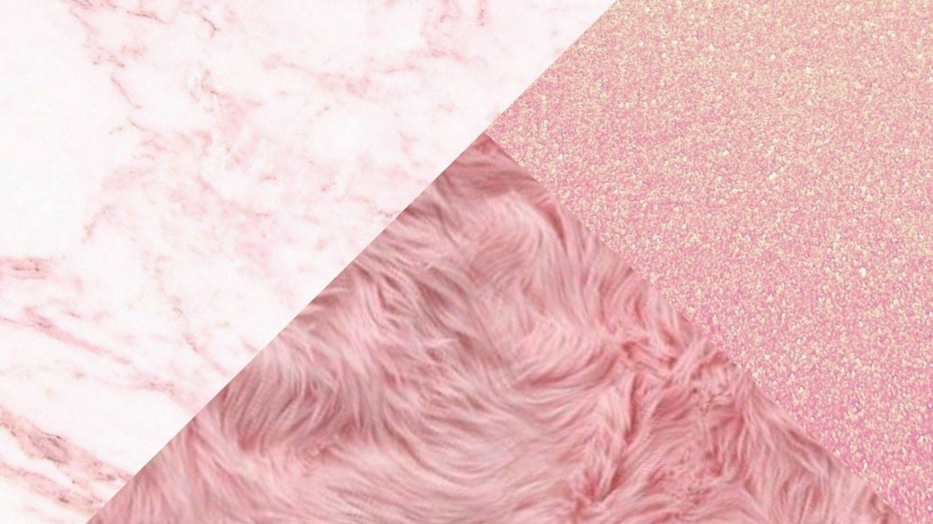 Diseño de Mármol Estético en Rosa Dorado Fondos de pantalla