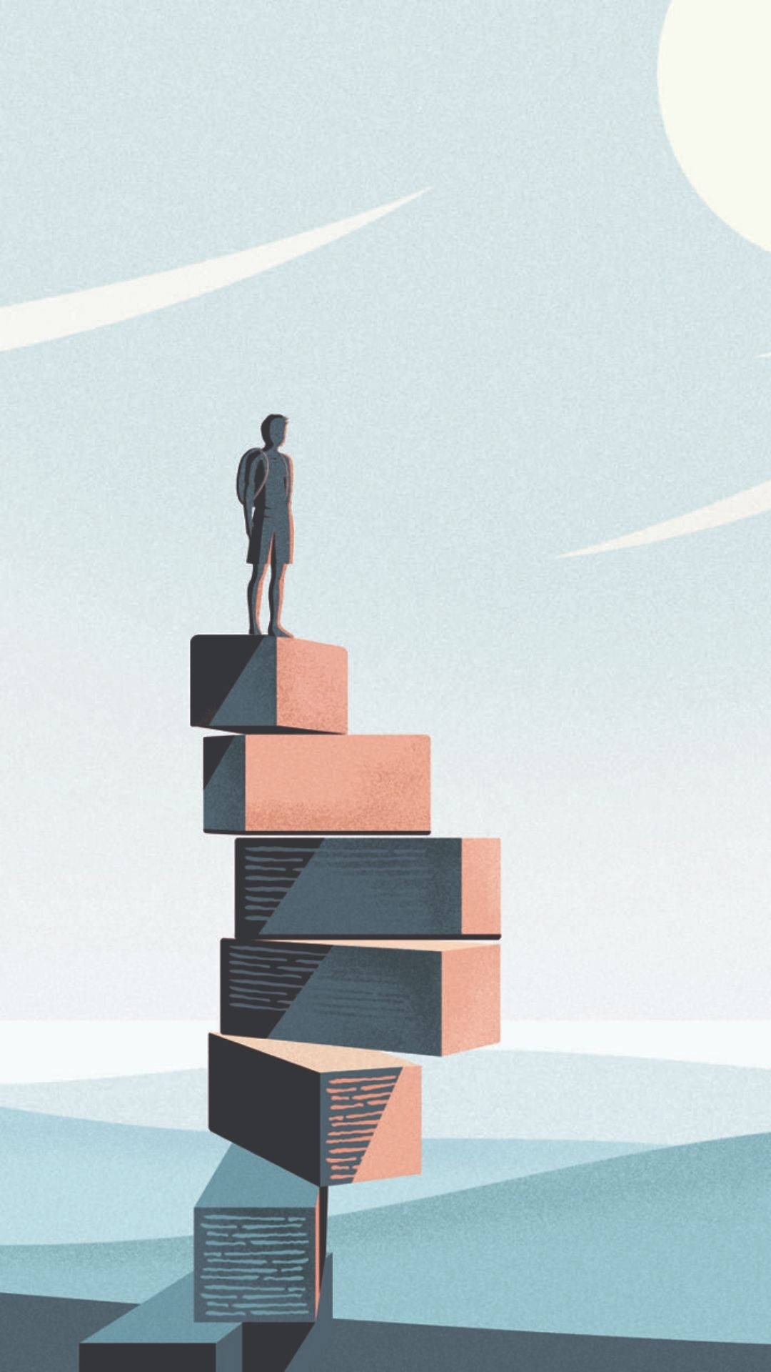 Diseño de obra de arte minimalista Fondos de pantalla