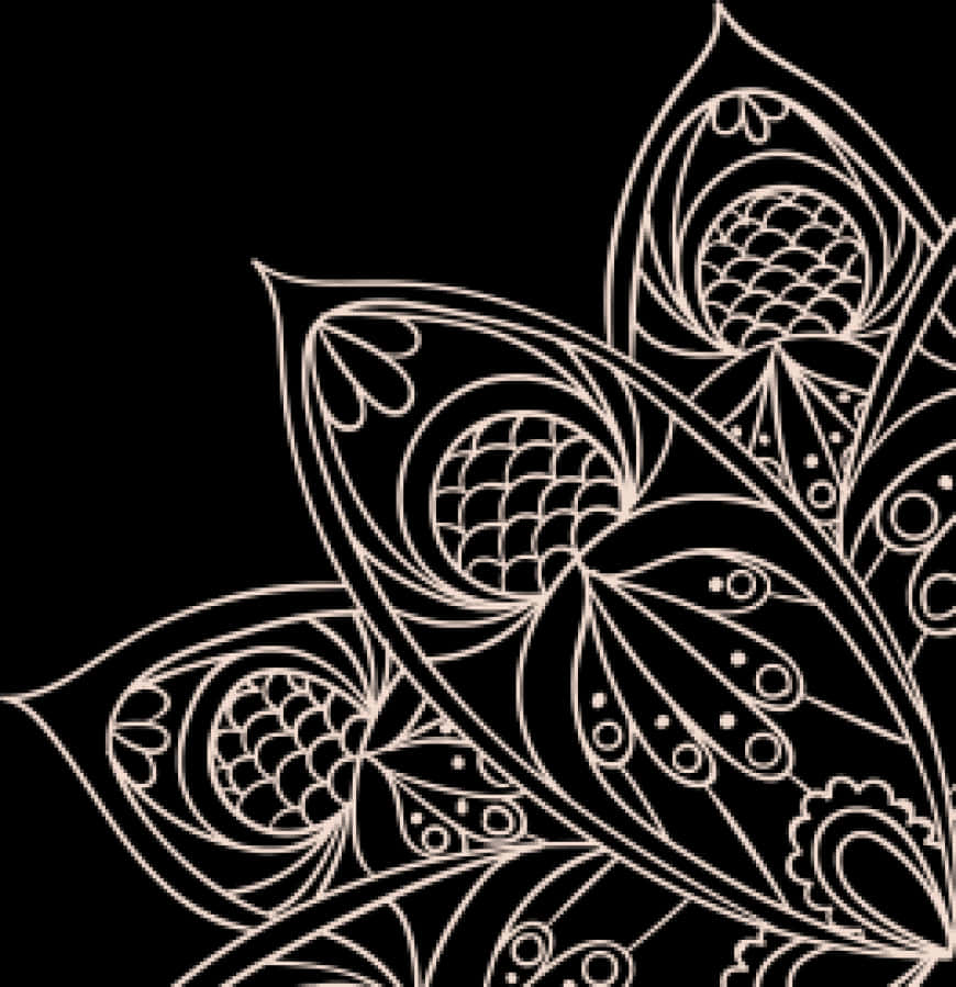 Diseño de Patrón Floral Abstracto Fondos de pantalla