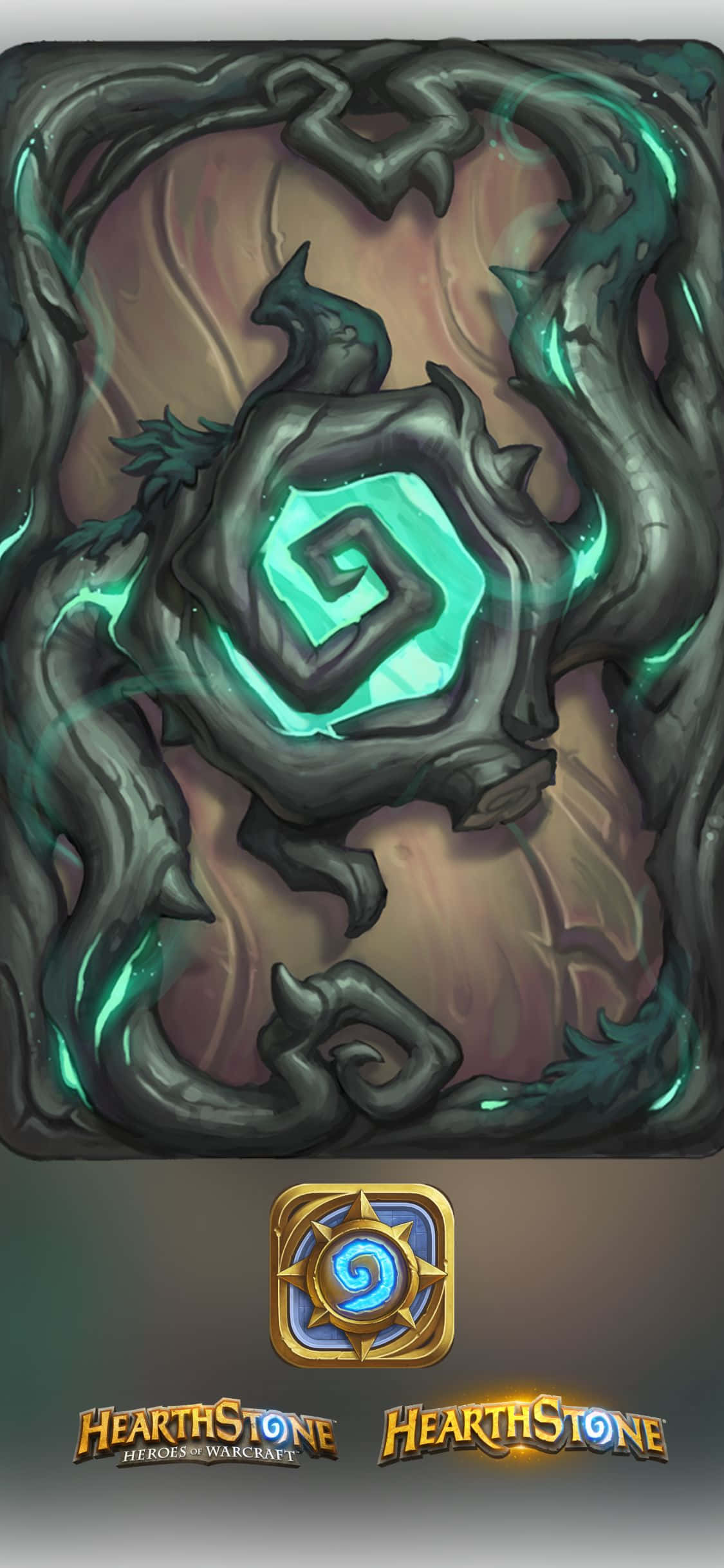 Fondo de diseño de dorso de carta para iPhone XS de Hearthstone Fondos de pantalla