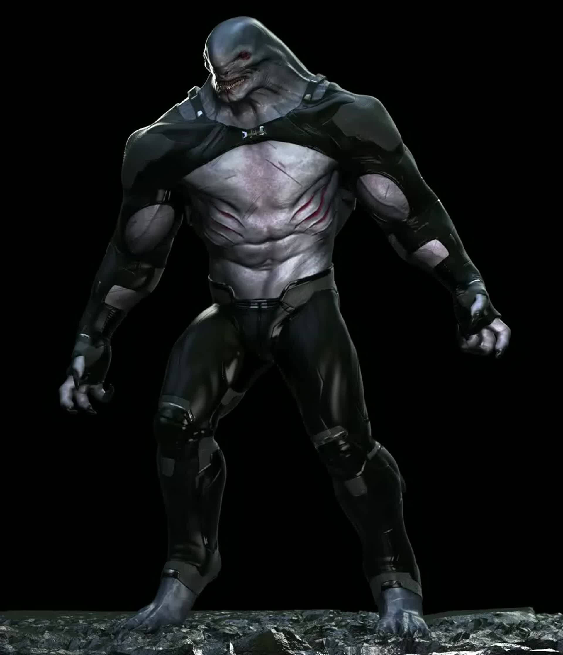 Diseño del supervillano King Shark Fondos de pantalla