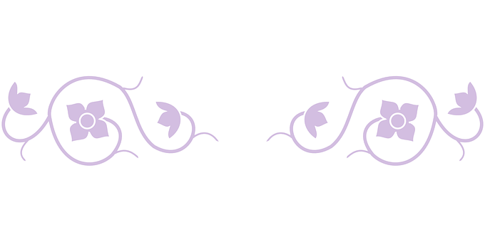 Diseño Floral Simétrico sobre Fondo Negro Fondos de pantalla