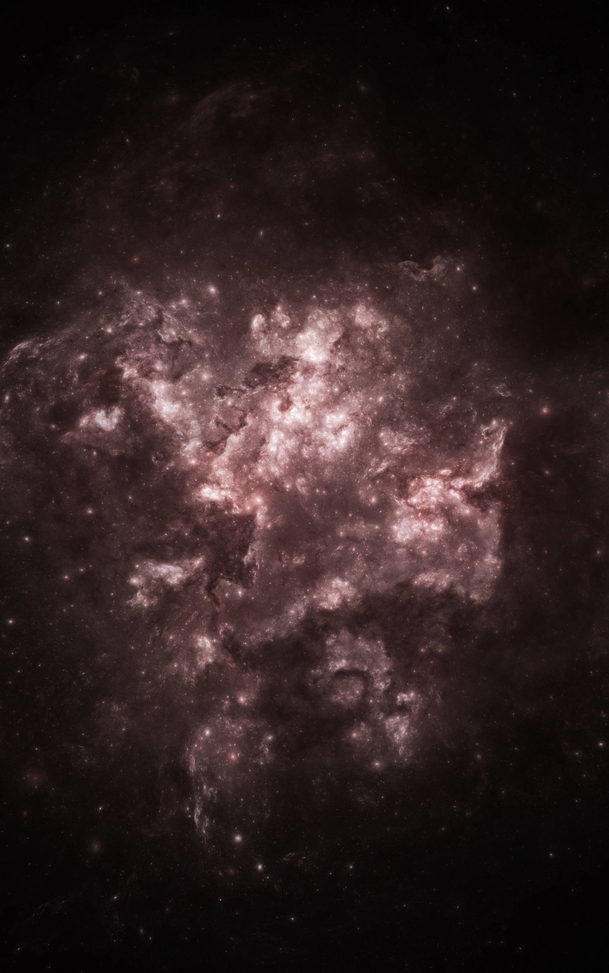 Diseño Fractal de Luces Galácticas Fondos de pantalla