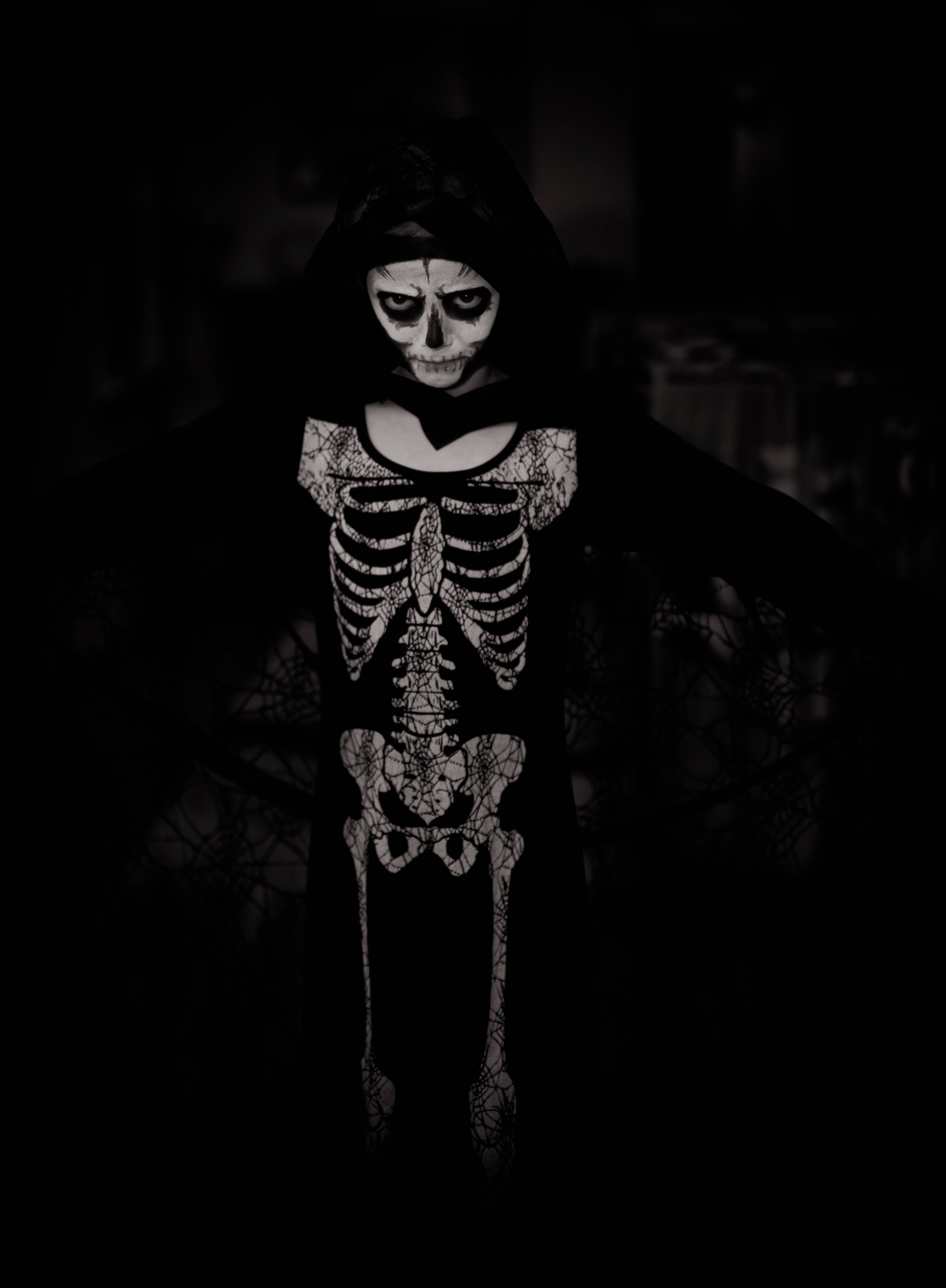 Disfraz de Halloween de Esqueleto Fondos de pantalla