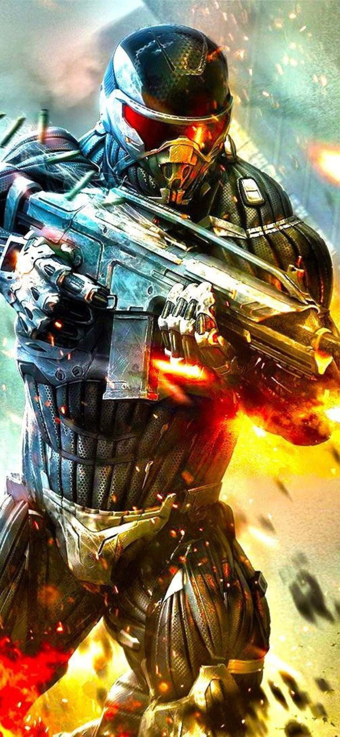 Disfruta Crysis 3 en tu nuevo iPhone X Fondos de pantalla