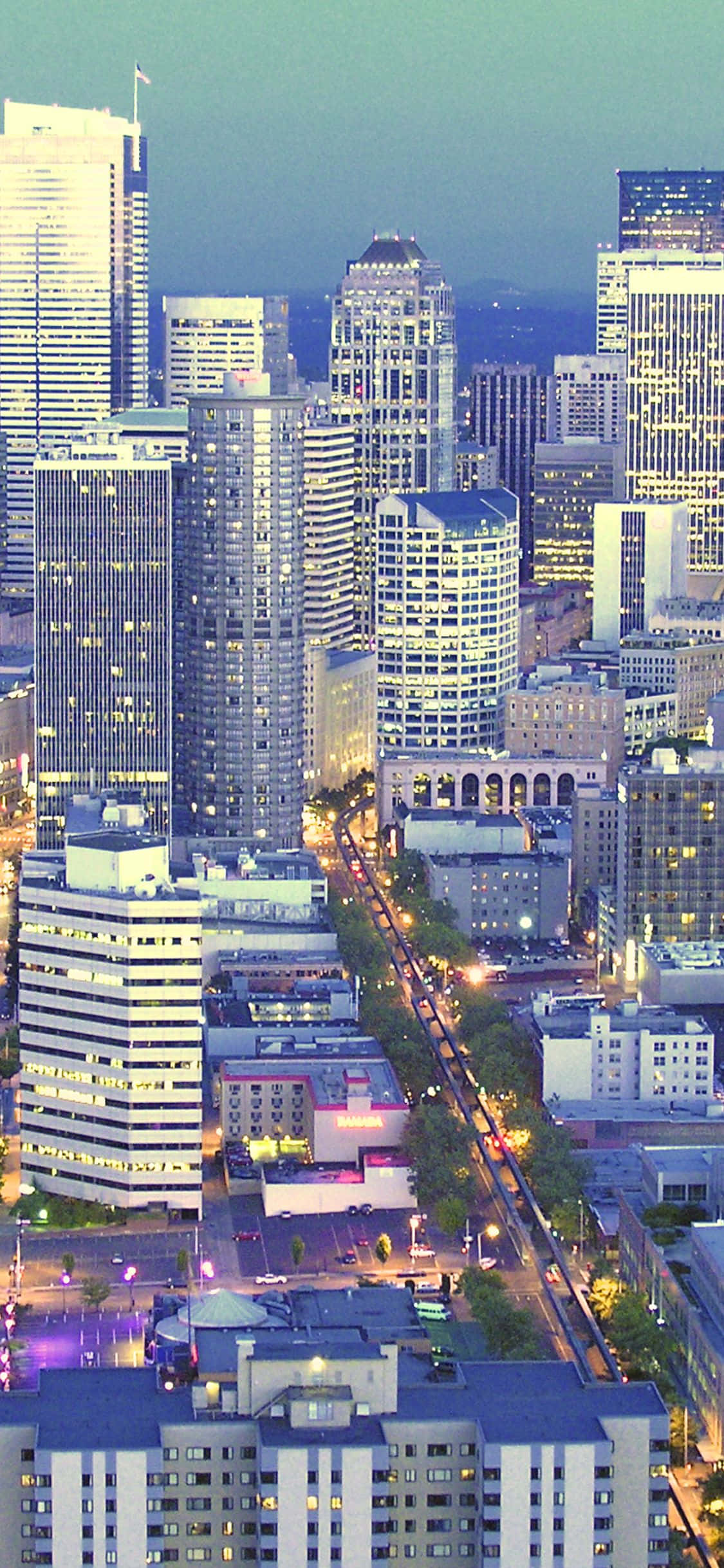 Disfruta de la belleza de Seattle desde tu iPhone X Fondos de pantalla