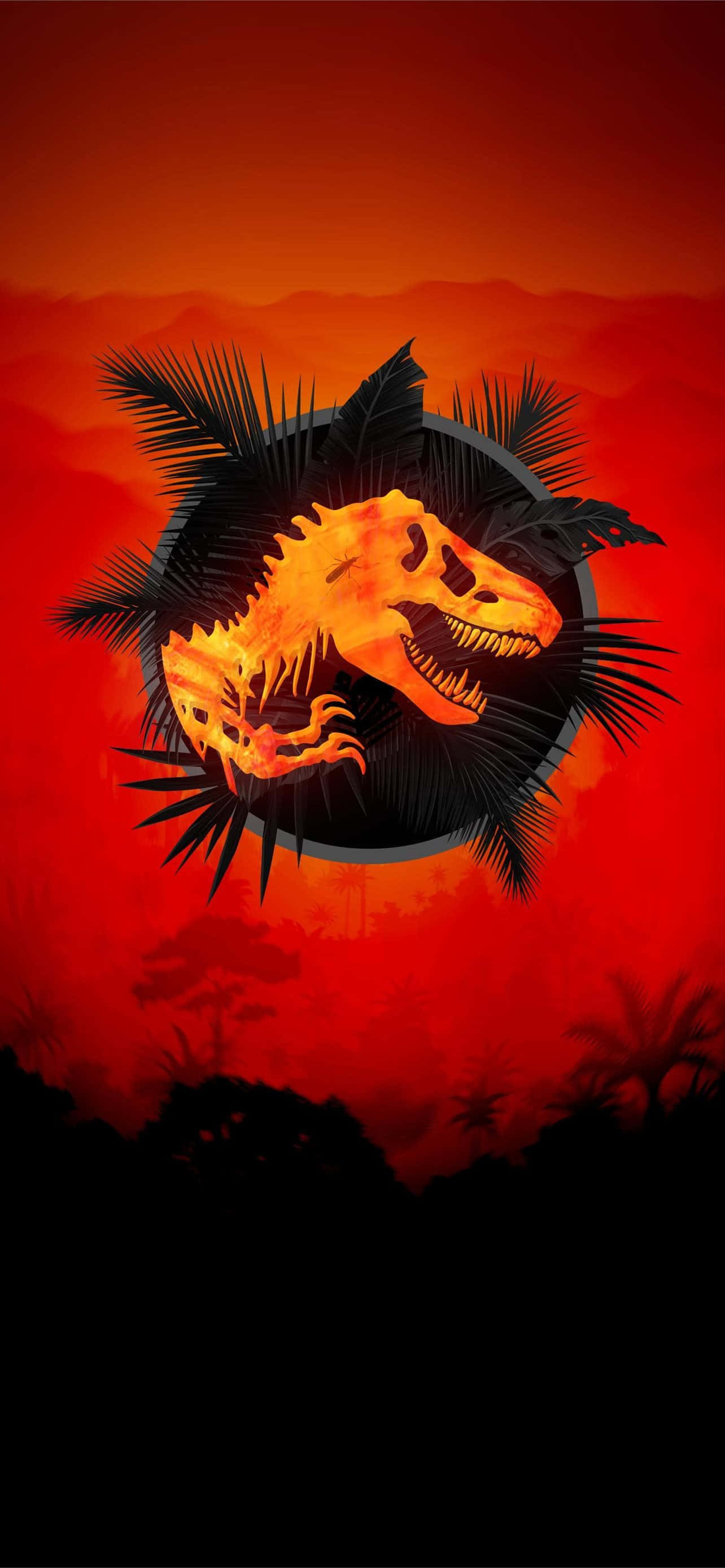 Disfruta de la comodidad del hogar con una vista de Jurassic Park Fondos de pantalla