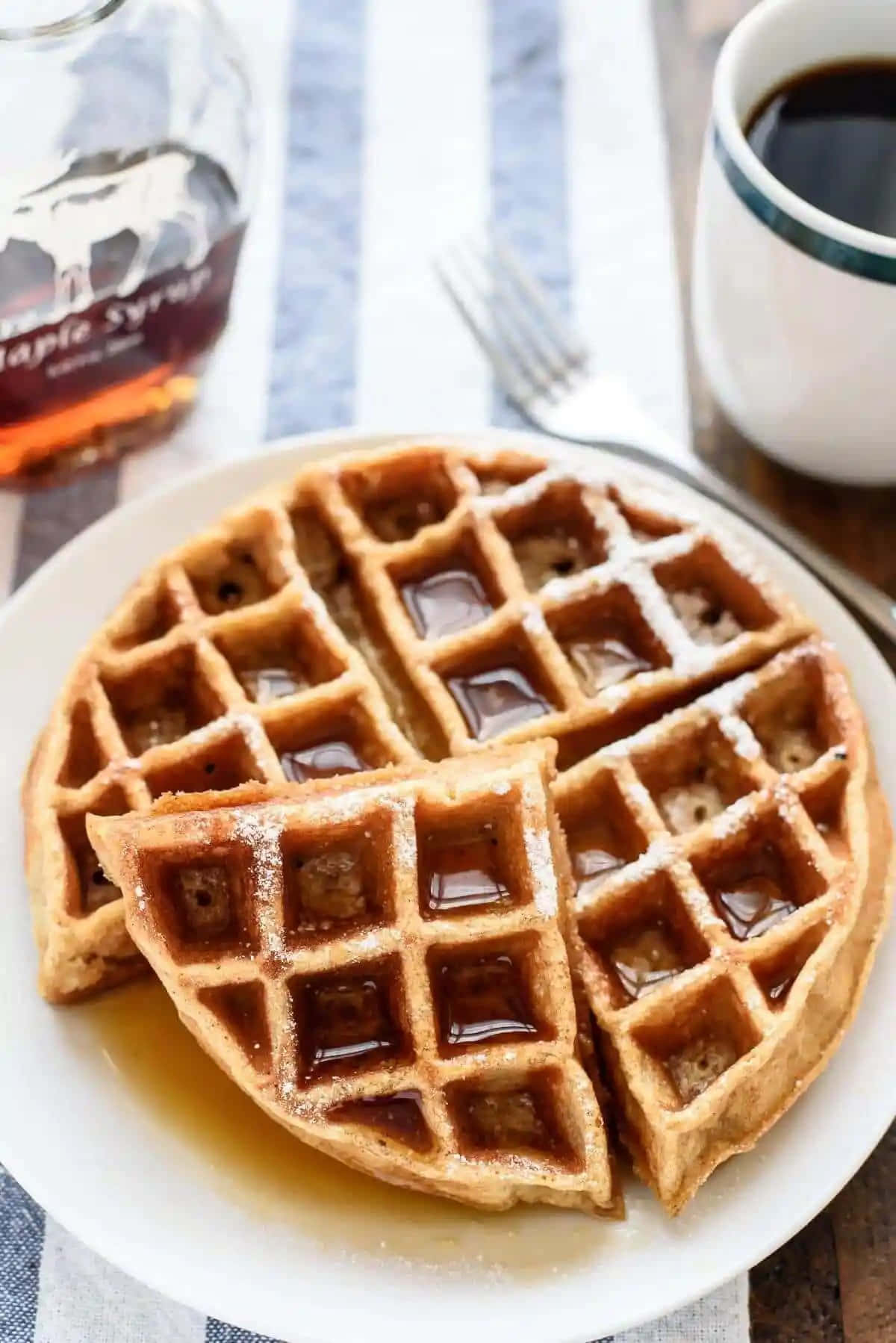 ¡Disfruta de un Delicioso Waffle! Fondos de pantalla