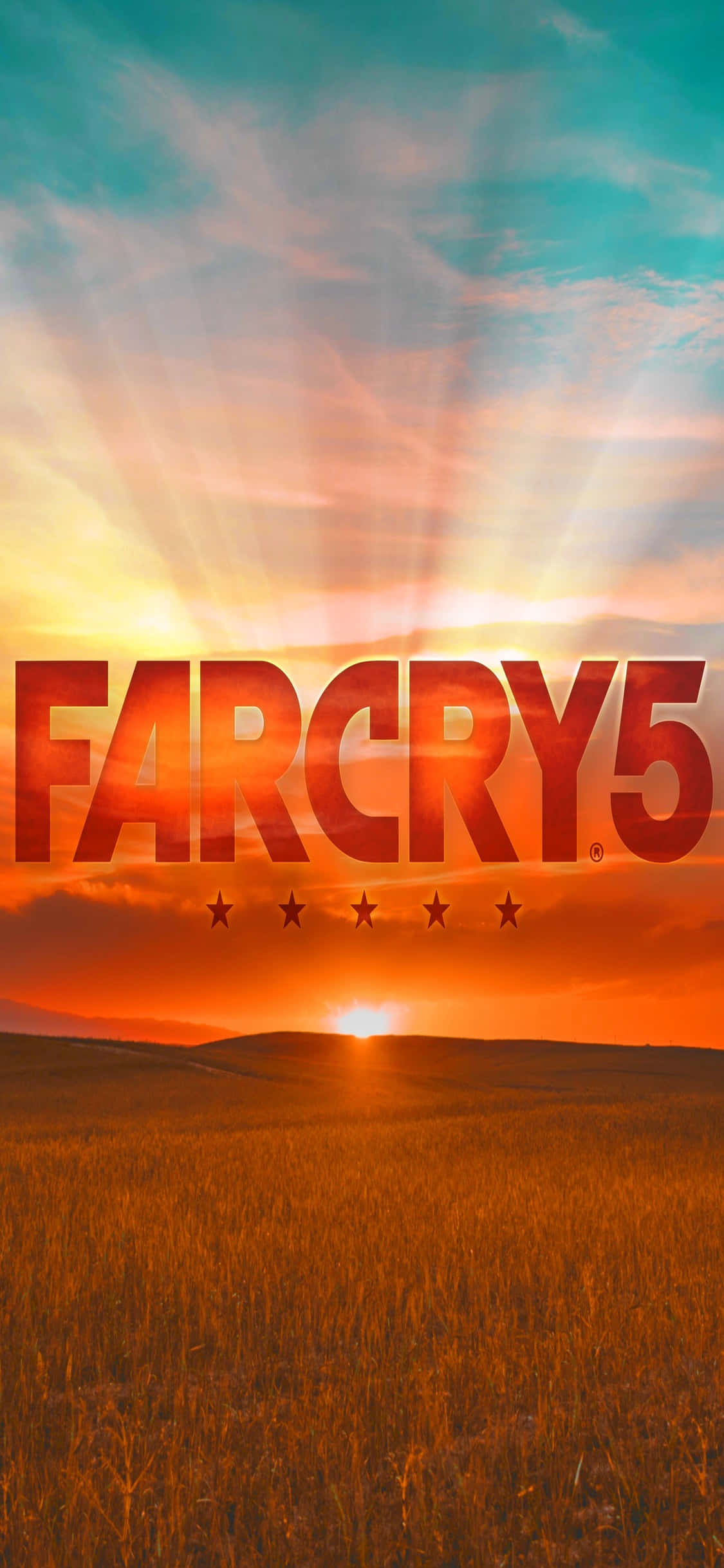 Disfruta el juego de acción y aventura Far Cry 5 en tu iPhone XS Fondos de pantalla