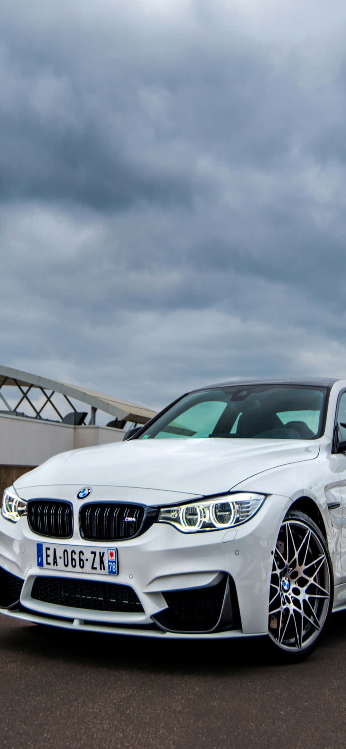 Disfruta el poder del nuevo iPhone X y BMW. Fondos de pantalla