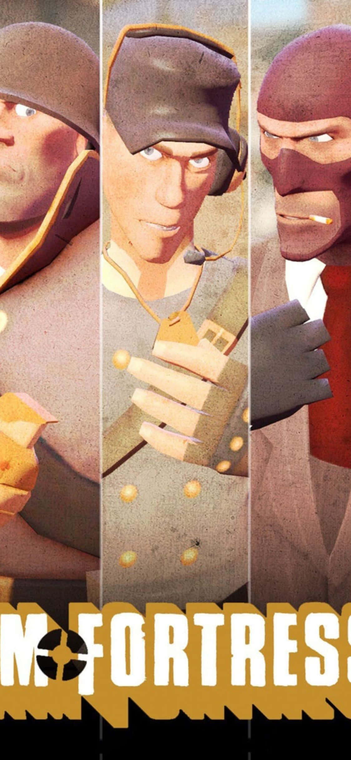 Disfruta horas de entretenimiento inmersivo con iPhone Xs y Team Fortress 2 Fondos de pantalla