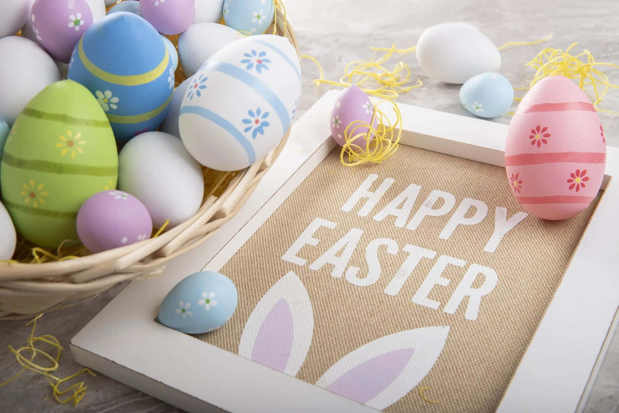 ¡Disfruta la alegría de la Pascua con todos tus seres queridos! Fondos de pantalla