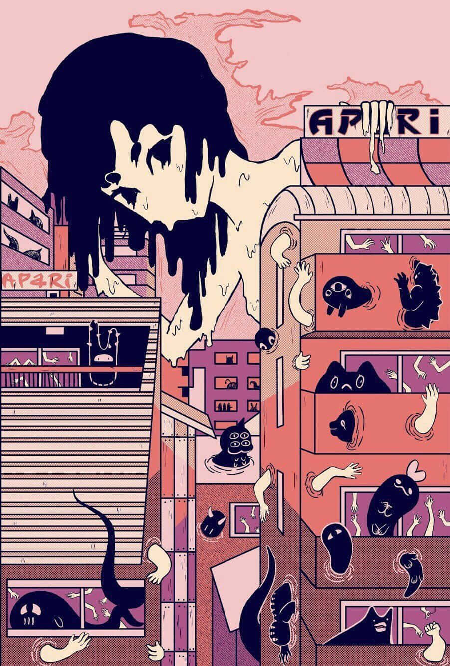 Disfruta la belleza de la estética anime Fondos de pantalla