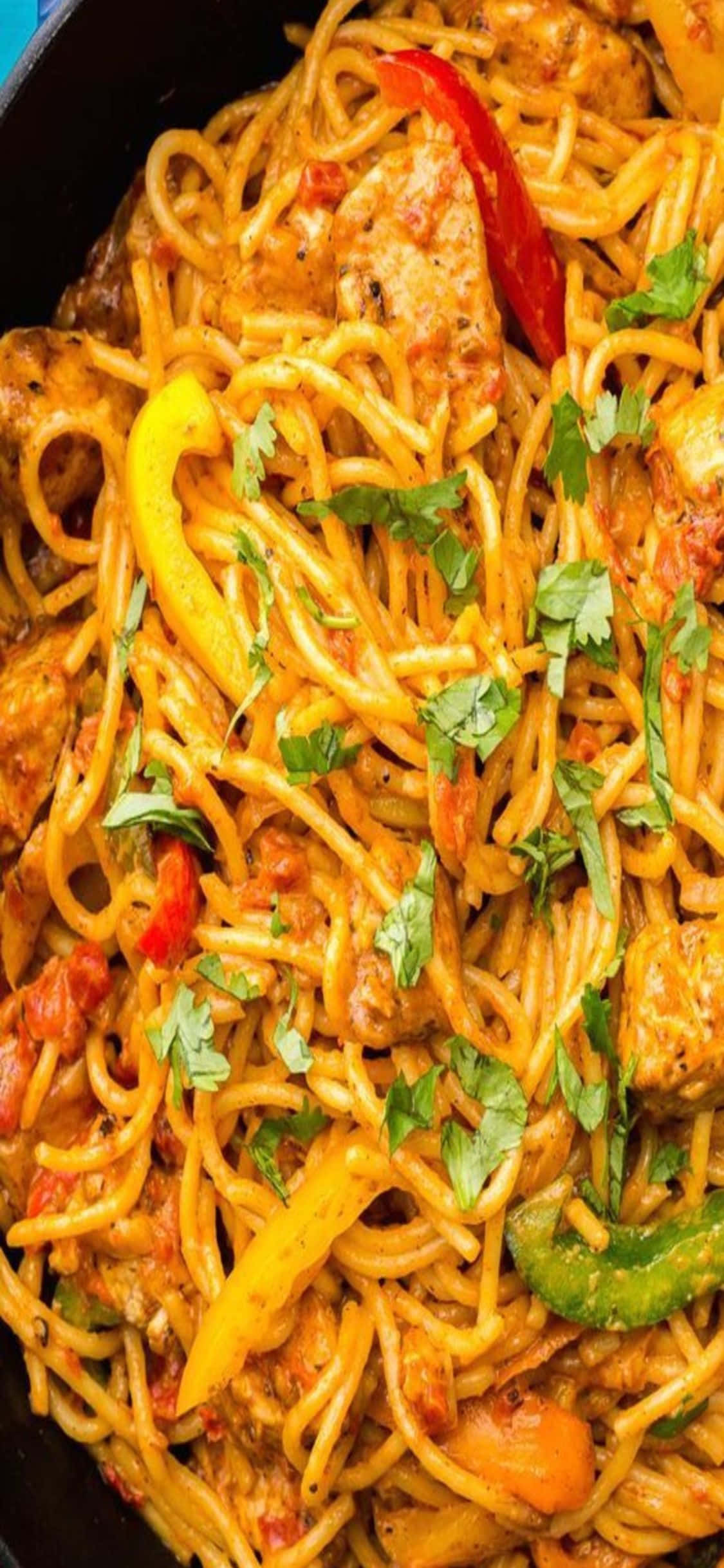 Disfruta la delicia del iPhone X Pasta Fondos de pantalla