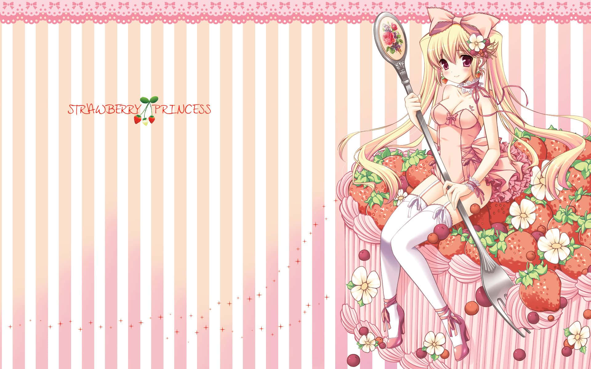 Disfruta la Estética Anime Rosa Fondos de pantalla