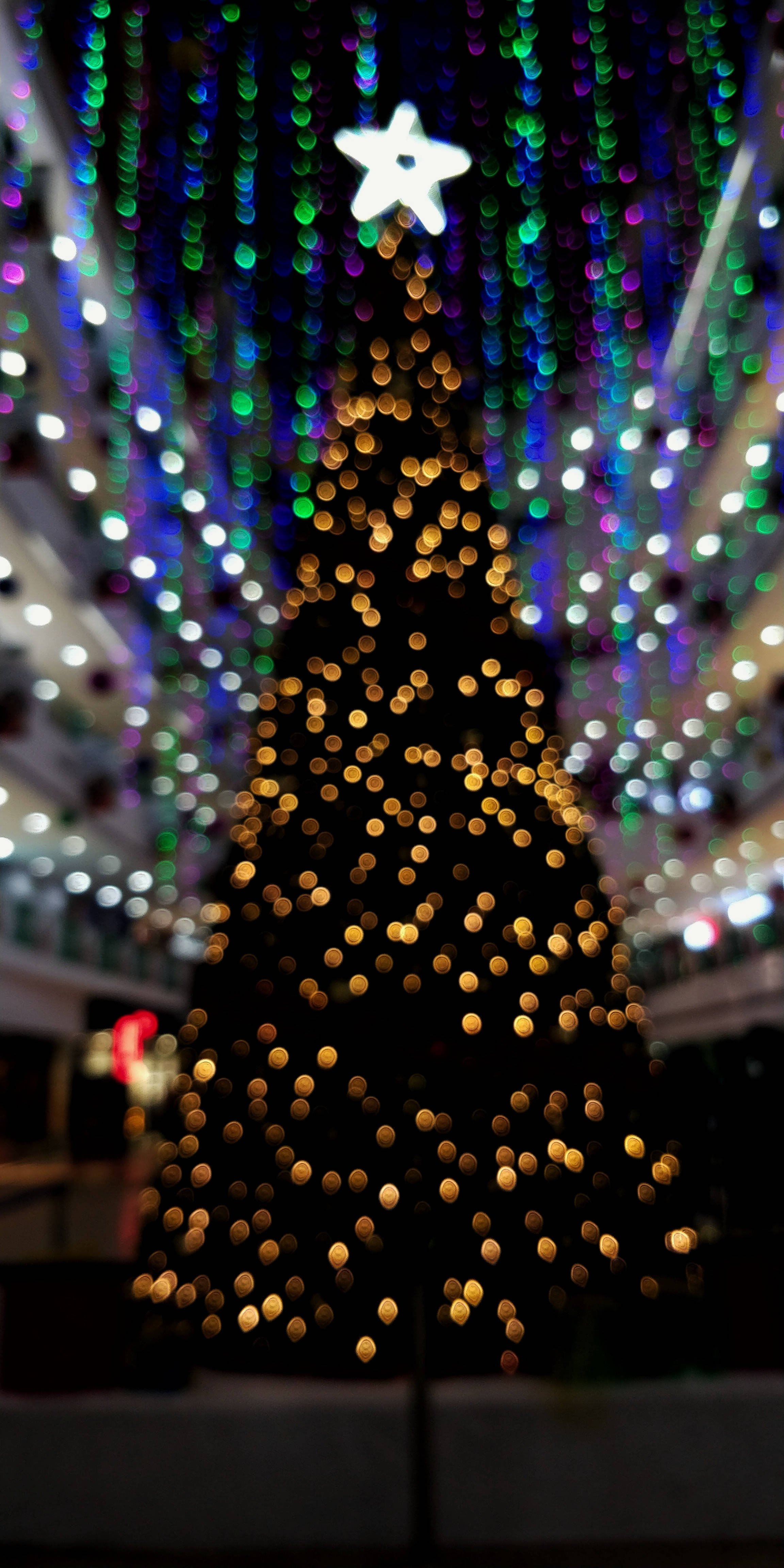 Disfruta la Magia de las Luces Navideñas Fondos de pantalla