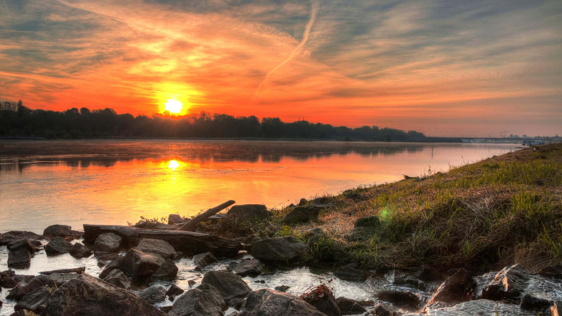 Disfruta la paz y tranquilidad de un amanecer Fondos de pantalla