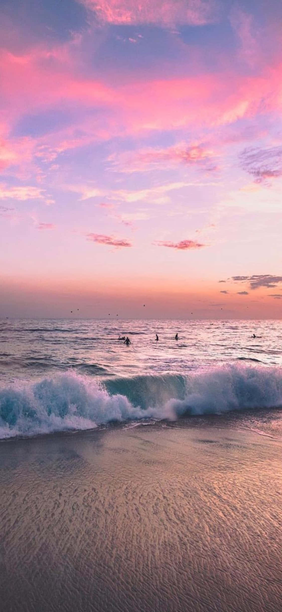 Disfruta la serenidad: Fondo de playa para iPhone X Fondos de pantalla