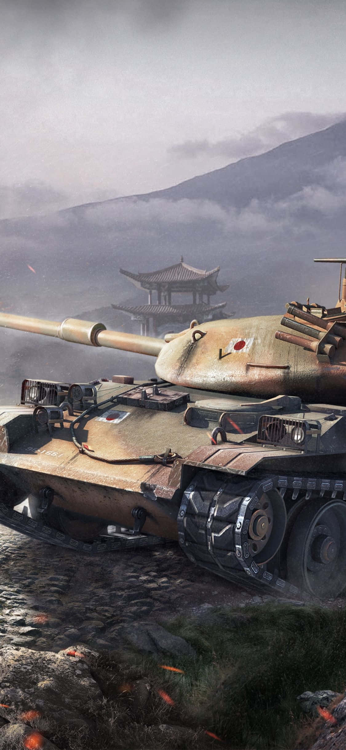 Disfruta la suavidad sedosa del nuevo iPhone Xs con este fondo de tanque pintado delicadamente. Fondos de pantalla
