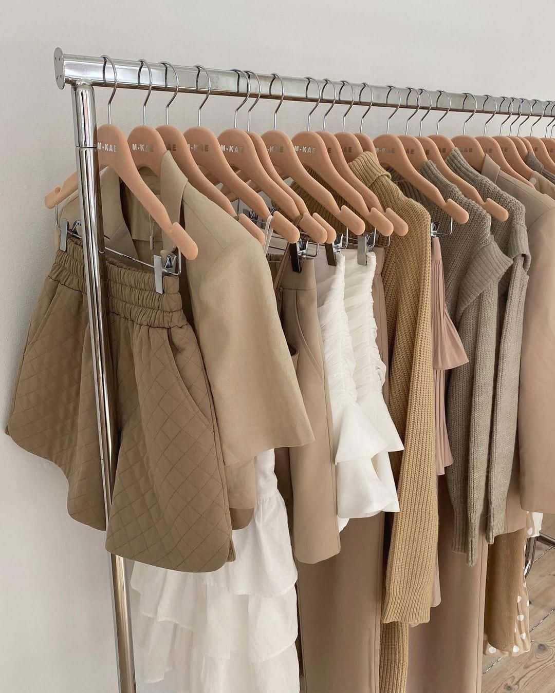 Disfruta la sutil belleza del Beige Estético Fondos de pantalla