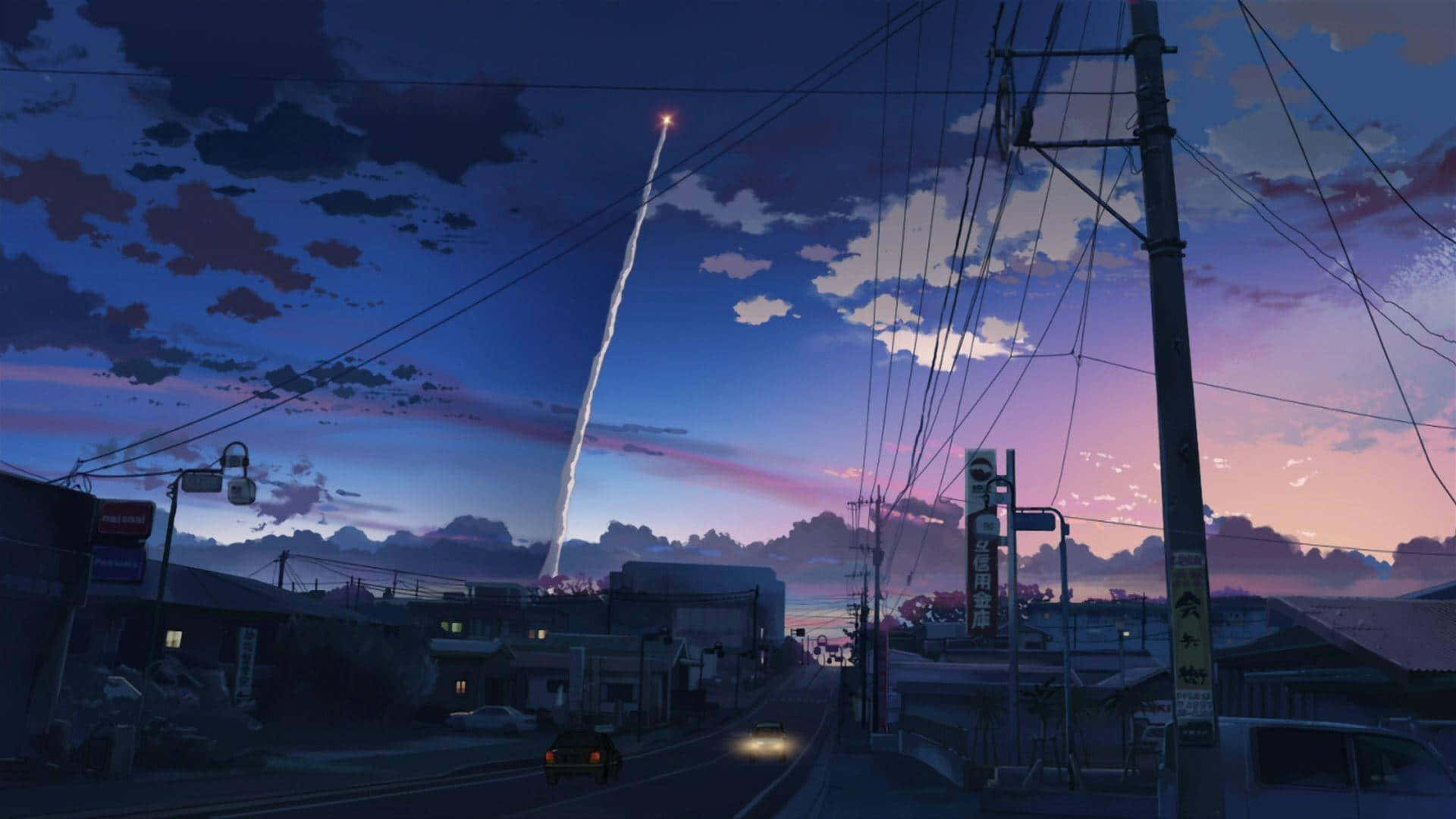 Disfruta la tranquilidad de hermosos paisajes de anime. Fondos de pantalla