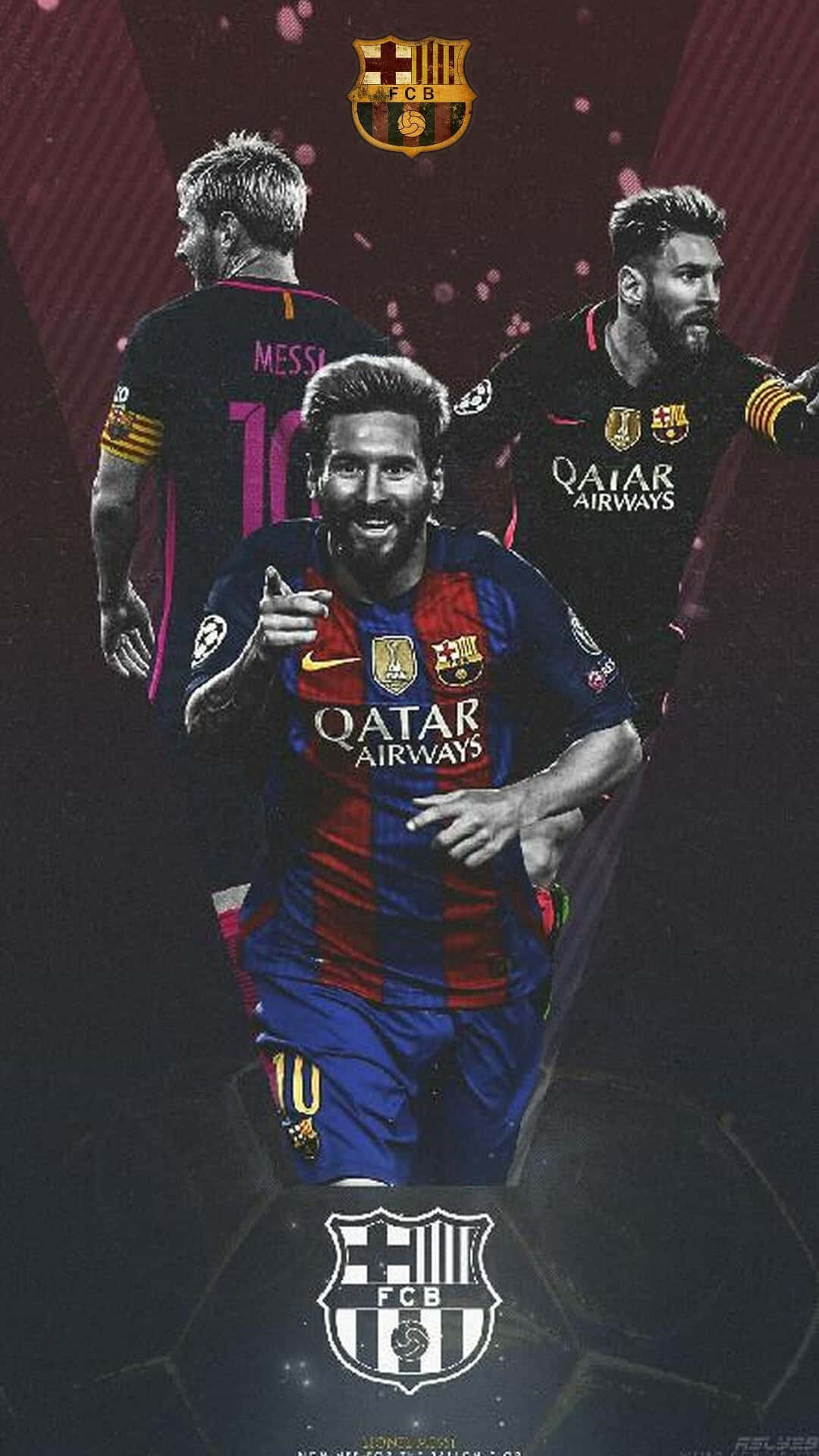 Disfruta la vida con el nuevo iPhone de Messi Fondos de pantalla