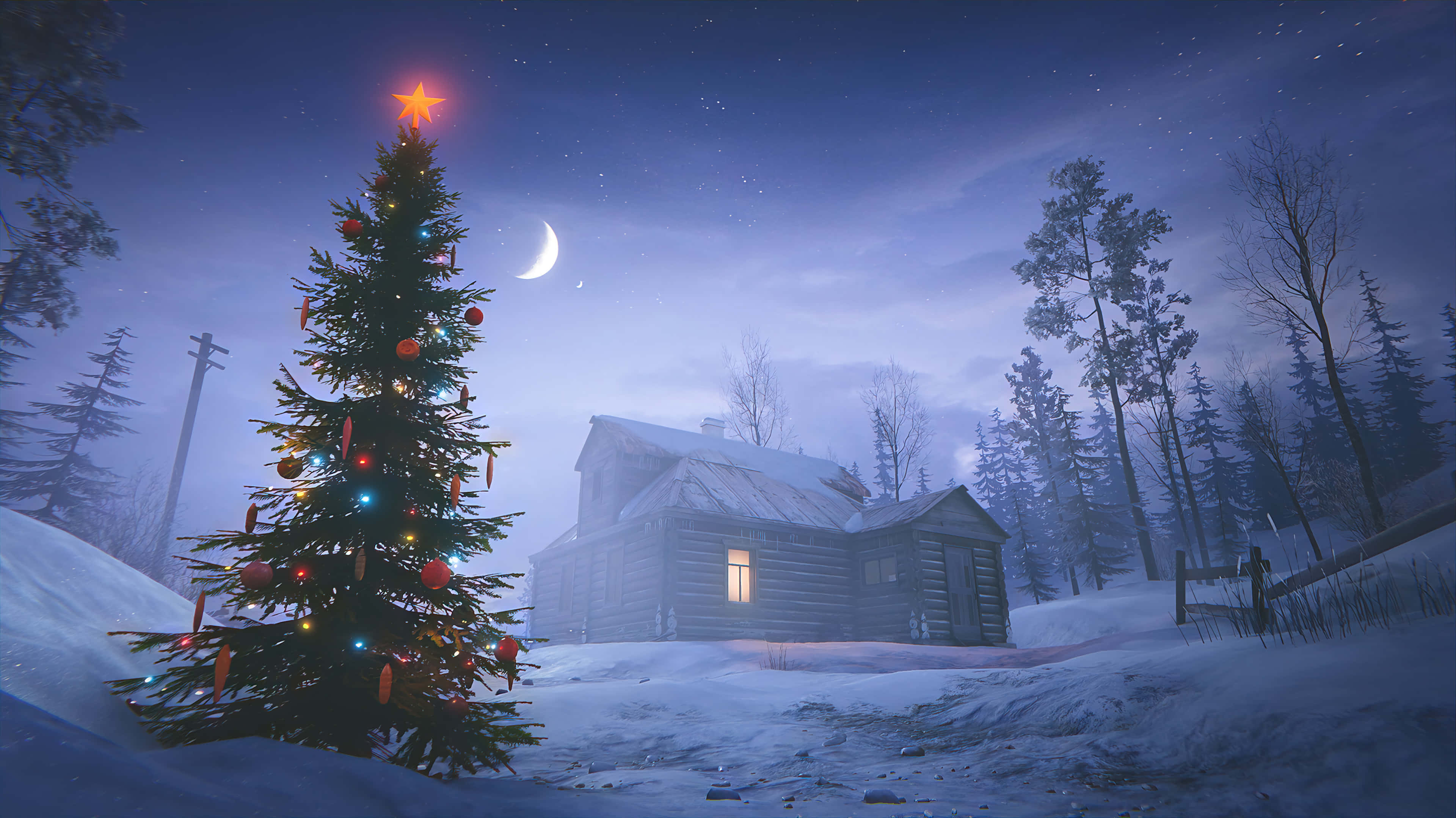 Disfruta las Fiestas con un Escritorio Navideño Festivo Fondos de pantalla