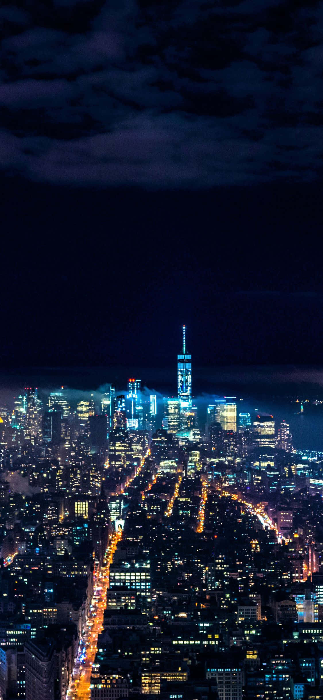 Disfruta las impresionantes vistas de Nueva York desde un iPhone X. Fondos de pantalla