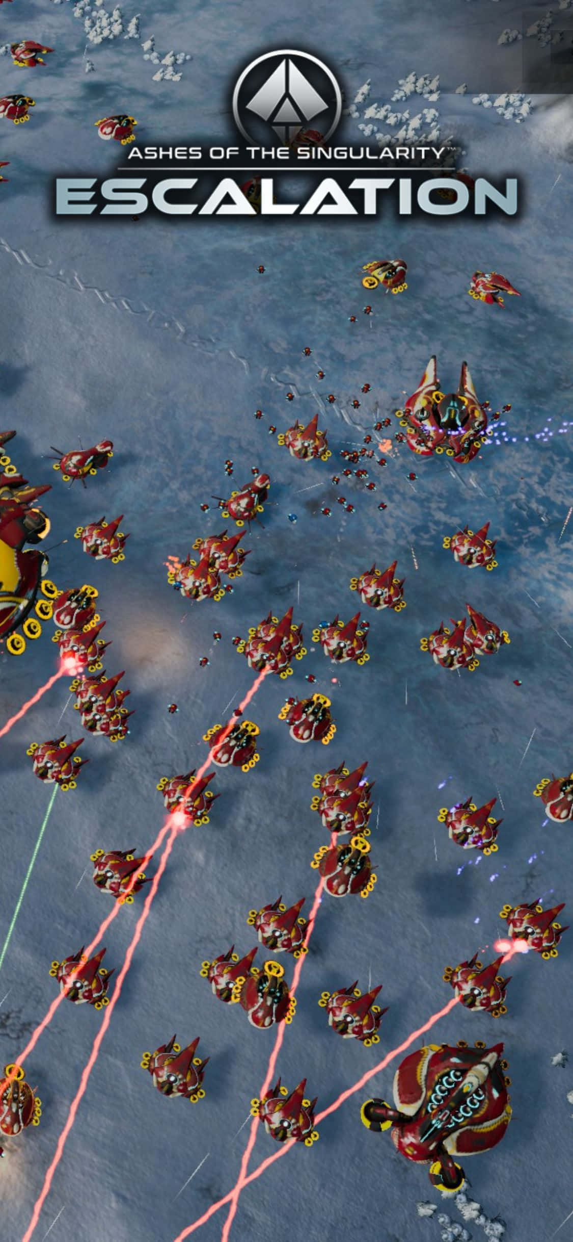 Disfruta los gráficos de alta calidad de Ashes Of The Singularity Escalation en iPhone X Fondos de pantalla