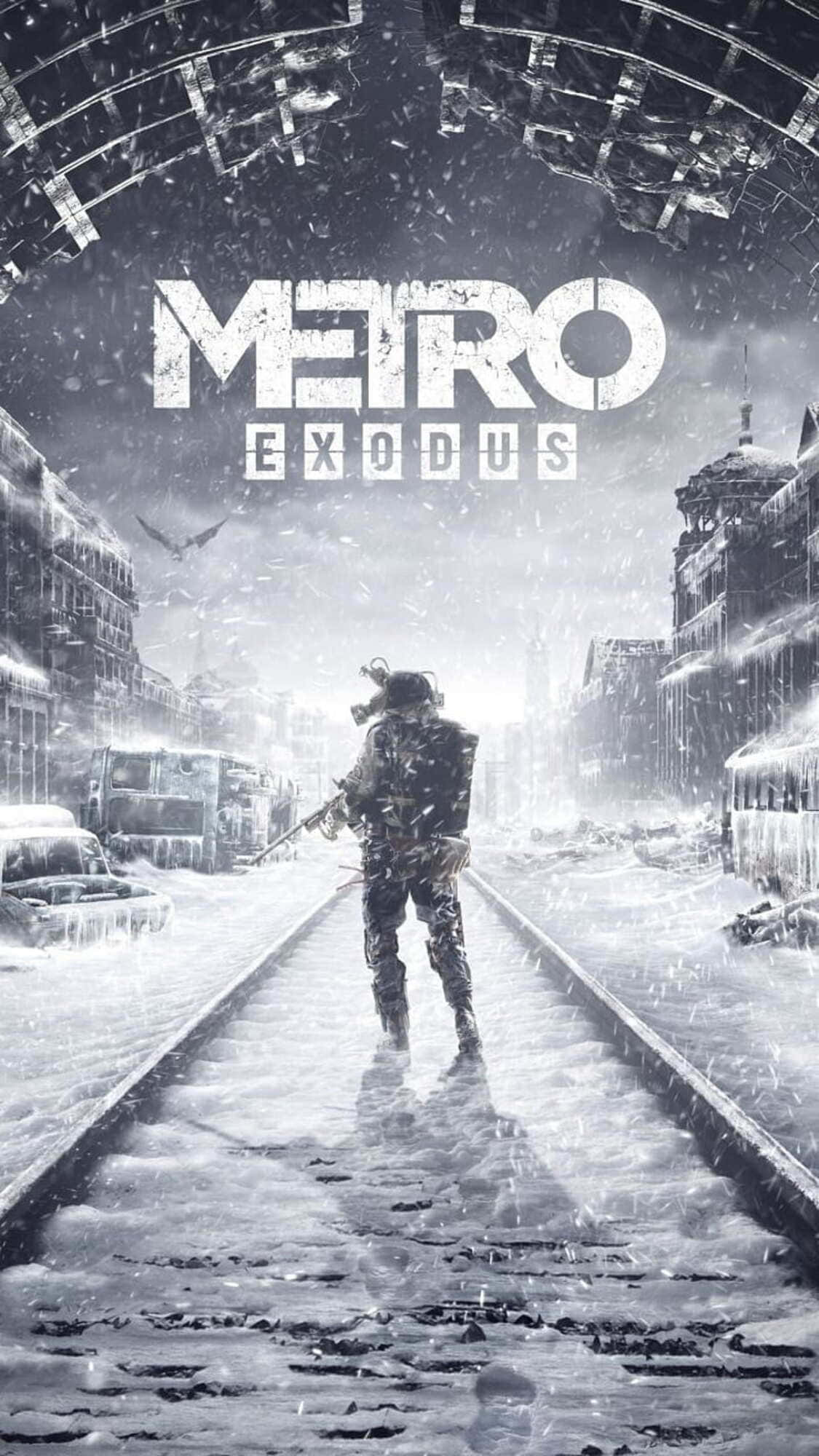 Disfruta los impresionantes visuales de Metro Last Light en tu iPhone X Fondos de pantalla