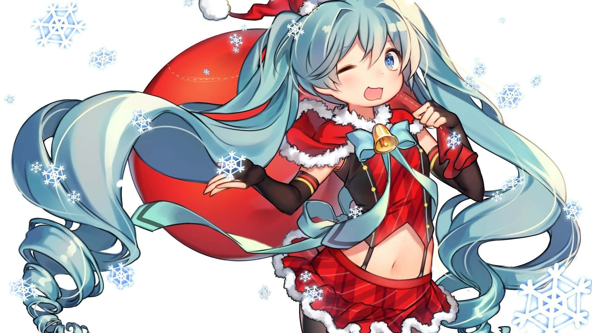 ¡Disfruta una mágica Navidad anime! Fondos de pantalla