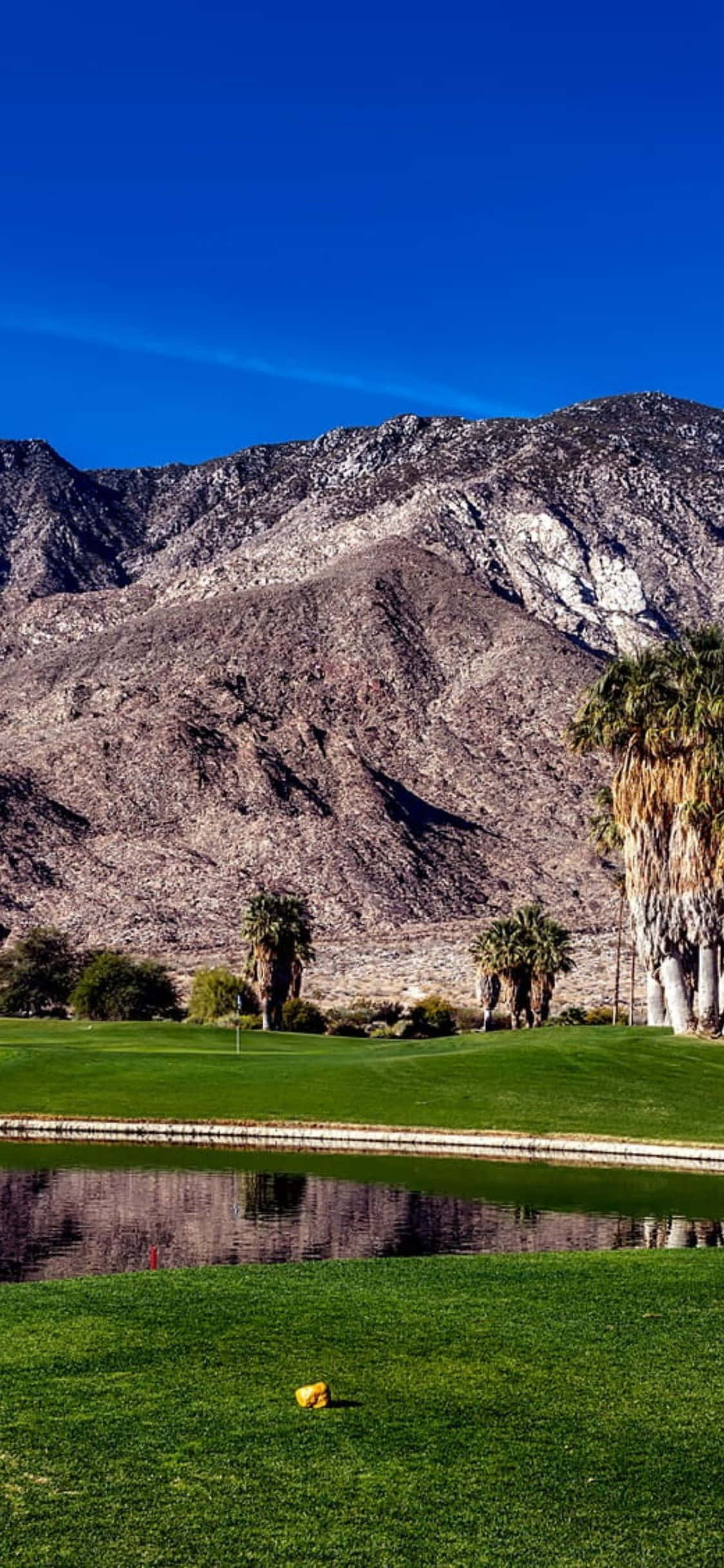 Disfruta de una ronda de golf con un iPhone X Fondos de pantalla